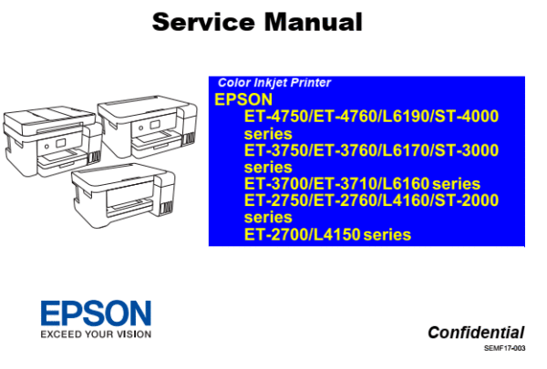 Manual de Servicio para Epson-L4150 L4160 L6160 L6170 L6190 - Imagen 2