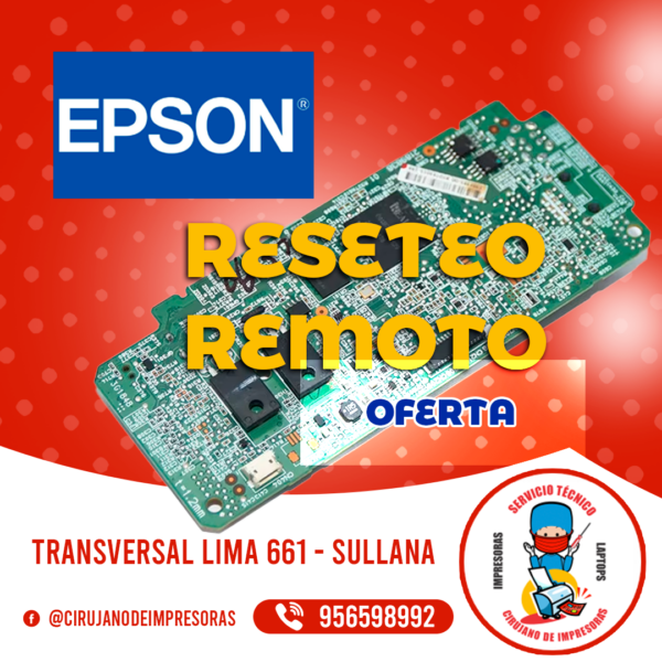 SOPORTE RESET EPSON - REMOTO