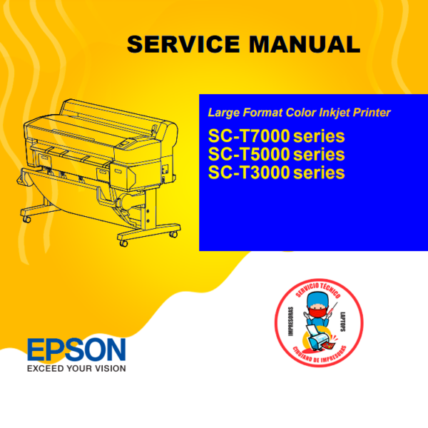 MANUAL SERVICE SC-T7000S SC-T5000 SC-T3000