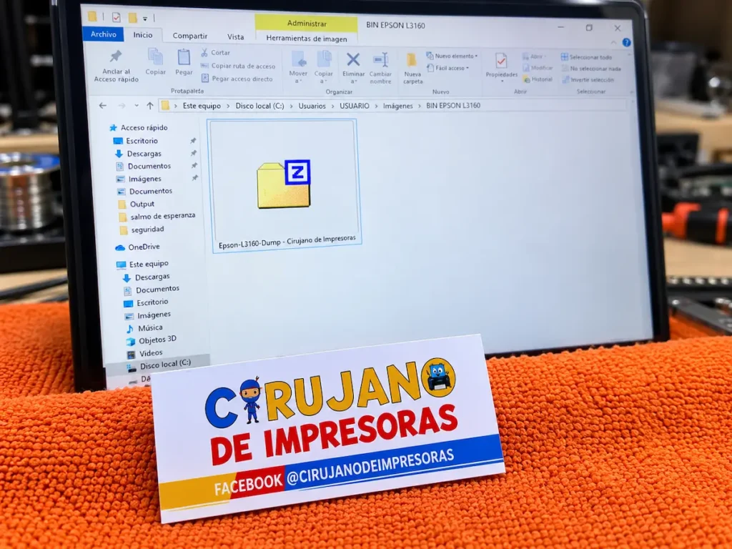 BIN Epson L3160 gratis disponible para descargar