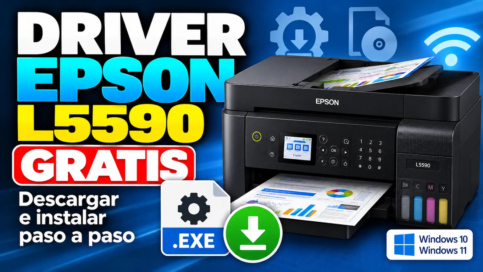 Driver Epson L5590 gratis para descargar e instalar en Windows